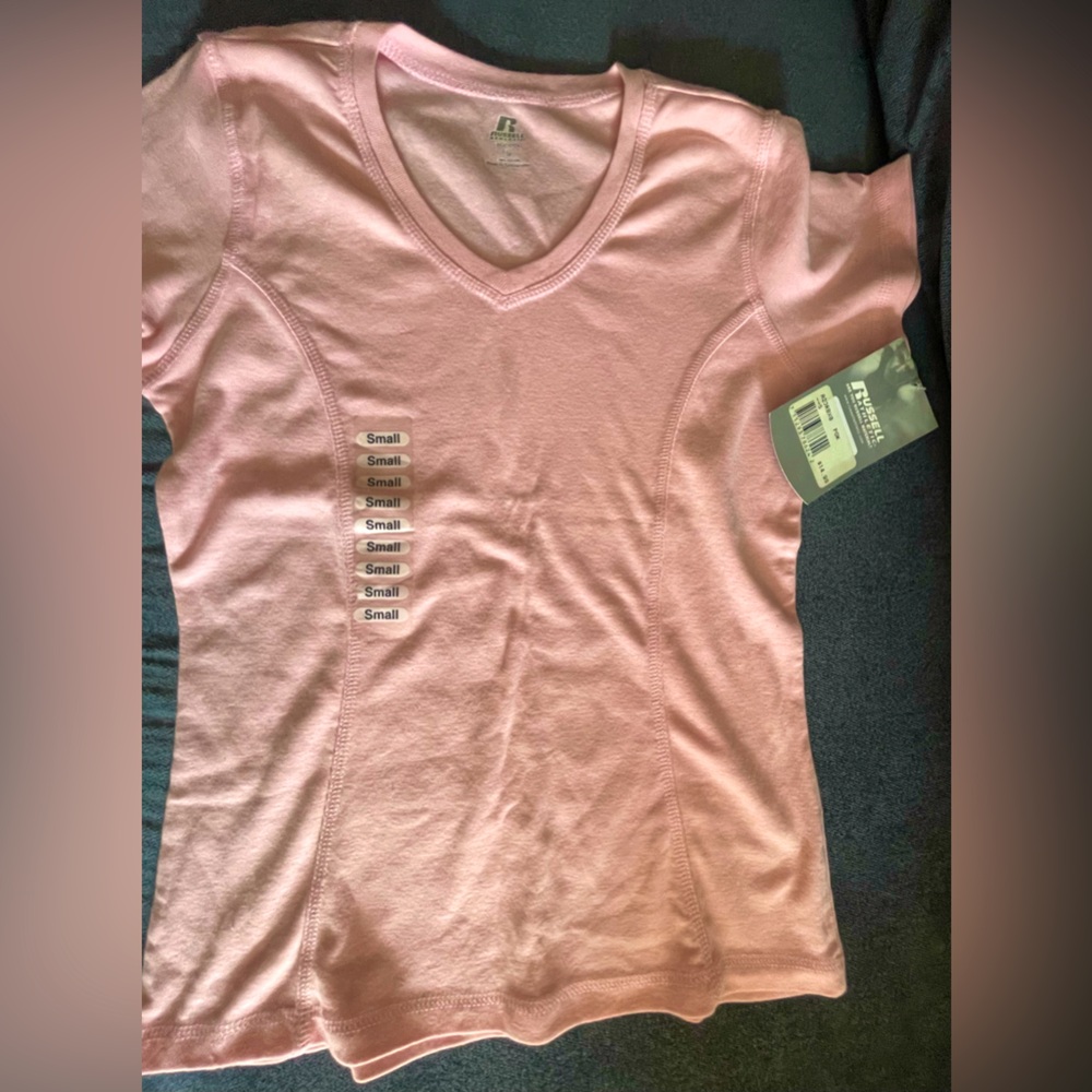 Pink RUSSEL Athletic v-neck